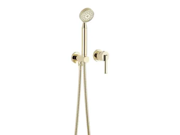 LES ONDES - Wall mounted handshower supplied by mixer by THG Paris - view 2